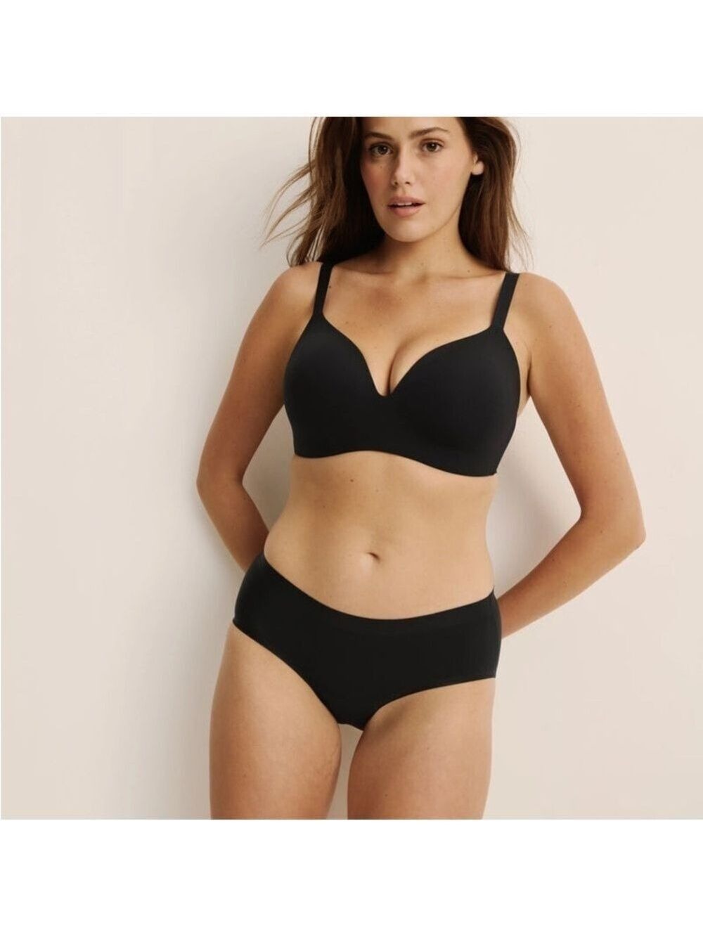 Knix WingWoman Contour Bra Black Size 6